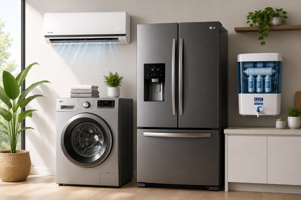 Air Conditioner, Washing Machine, Refrigerator & RO Purifier Services in Ramapuram